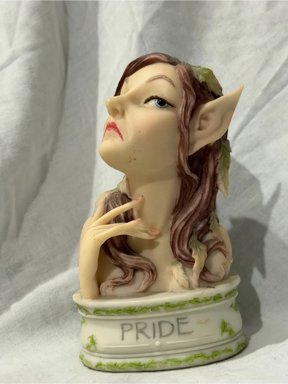 Seven Deadly Sins Ceramic Figurine Busts – Colorful Fantasy Set